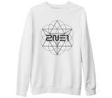 2NE1 - Crush Beyaz Kalın Sweatshirt