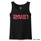 2NE1 - Logo Siyah Erkek Atlet