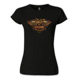 Aerosmith Siyah Kadın Tshirt