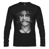 Alice Cooper Siyah Erkek Sweatshirt