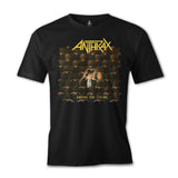 Anthrax - Among the Living Siyah Erkek Tshirt