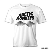 Arctic Monkeys 2 Beyaz Erkek Tshirt