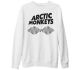 Arctic Monkeys 2 Beyaz Kalın Sweatshirt