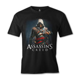 Assassin's Creed Siyah Erkek Tshirt