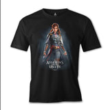 Assassin's Creed Unity - Elise Siyah Erkek Tshirt
