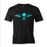 Avenged Sevenfold - Skull Logo Siyah Erkek Tshirt