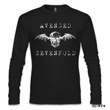 Avenged Sevenfold - Wings Siyah Erkek Sweatshirt