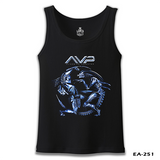 AVP - Alien vs. Predator Siyah Erkek Atlet