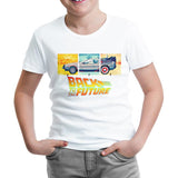 Back To The Future 1955-1985-2015 Beyaz Çocuk Tshirt