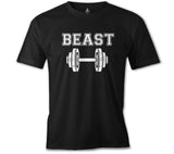 Beauty and the Beast - Beast Siyah Erkek Tshirt
