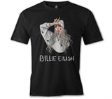 Billie Eilish - Spiders Siyah Erkek Tshirt