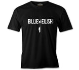 Billie Eilish with Blohsh Siyah Erkek Tshirt