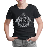 BTS -  Jungkook Siyah Çocuk Tshirt