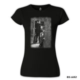 Charlie Chaplin Siyah Kadın Tshirt