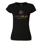 Coldplay - Dreams Siyah Kadın Tshirt
