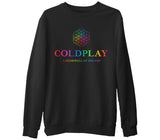 Coldplay - Dreams  Siyah Erkek Kalın Sweatshirt