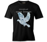 Coldplay - Ghost Stories Bird Siyah Erkek Tshirt