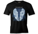 Coldplay - Ghost Stories Midnight Siyah Erkek Tshirt