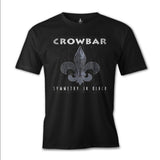 Crowbar - Symmetry in Black Siyah Erkek Tshirt