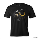 Daft Punk Siyah Erkek Tshirt