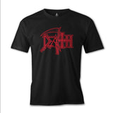 Death - Logo 3 Siyah Erkek Tshirt