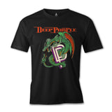 Deep Purple Siyah Erkek Tshirt