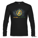 Flash vs Arrow Siyah Erkek Sweatshirt