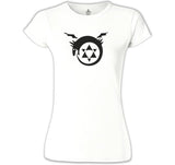 Fullmetal Alchemist Beyaz Kadın Tshirt