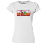 Hunter X Hunter - Logo Beyaz Kadın Tshirt
