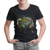 Jurassic World II Siyah Çocuk Tshirt