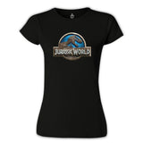 Jurassic World Siyah Kadın Tshirt