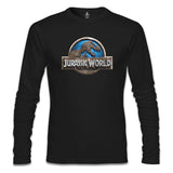 Jurassic World Siyah Erkek Sweatshirt