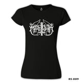 Marduk - Logo Siyah Kadın Tshirt