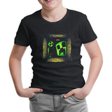 Minecraft 5 Siyah Çocuk Tshirt