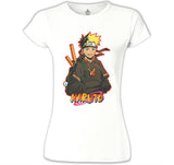 Naruto Ninja Beyaz Kadın Tshirt