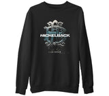 Nickelback - Dark Horse  Siyah Erkek Kalın Sweatshirt