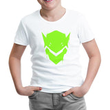 Overwatch - Genji Logo Beyaz Çocuk Tshirt