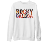 Rocky Balboa - Sylvester Stallone Beyaz Kalın Sweatshirt