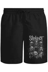 Slipknot - Deca Unisex Siyah Şort