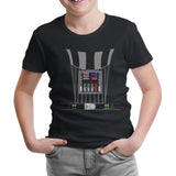 Star Wars - Darth Vader Armor Siyah Çocuk Tshirt