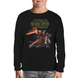 Star Wars - The Force Awakens 10 Siyah Çocuk Sweatshirt