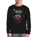 Star Wars - The Force Awakens 8 Siyah Çocuk Sweatshirt