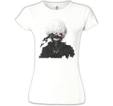 Tokyo Ghoul 3 Beyaz Kadın Tshirt
