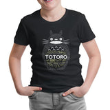 Totoro Siyah Çocuk Tshirt