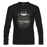 Totoro Siyah Erkek Sweatshirt