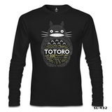 Totoro Siyah Erkek Sweatshirt