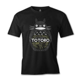 Totoro Siyah Erkek Tshirt