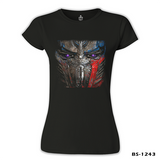 Transformers 5 - The Last Knight Siyah Kadın Tshirt