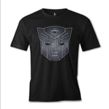 Transformers Logo 1 Siyah Erkek Tshirt