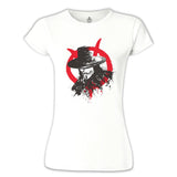 V for Vendetta - Rebel Beyaz Kadın Tshirt